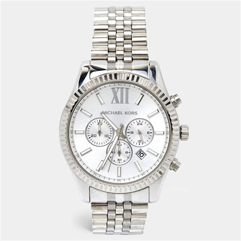 michael kors lexington mk8405 quarzwerk herren-armbanduhr|Michael Kors Lexington Chrono 45 mm MK8405 .